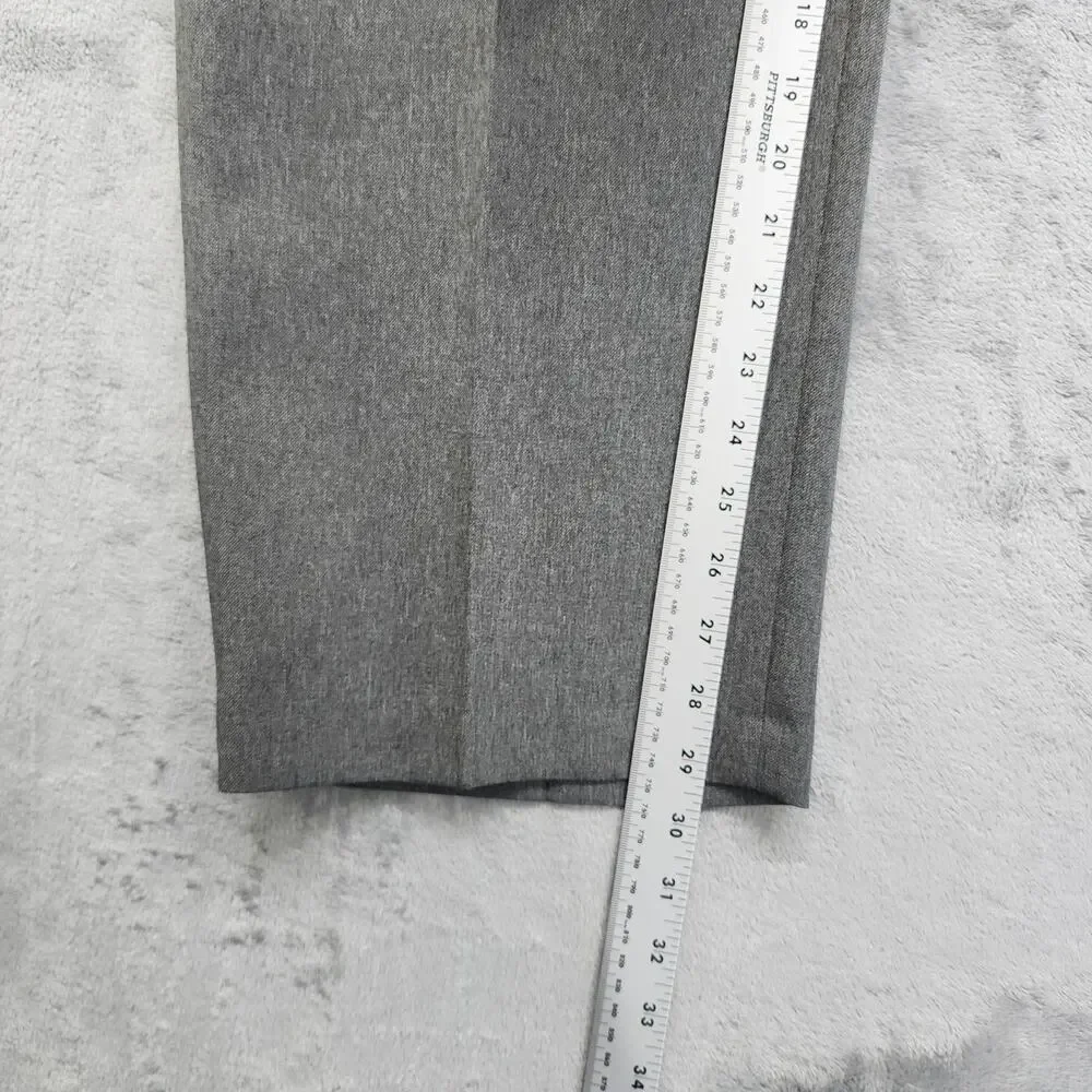 Vintage Levi's Pants Mens W40 L30 Gray Dacron Polyester Action Slacks‎ Office